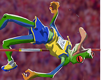 Amphibian olympics - High jump -2021