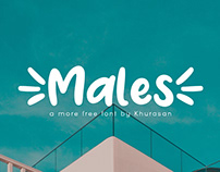 Males free font for commercial use