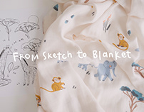 From Sketch to Blanket