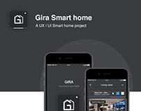 Gira Smart Home App - A UX/UI Case Study