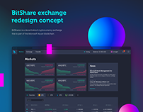 BitShare exchange redesign concept