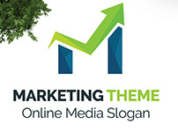 Marketing M Letter Logo