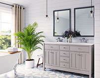 Elegant Bathroom Design and Decor Ideas | 3D Archviz