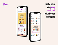 Paw - Online Pet Store Visual and UI Design