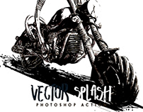 Vector Splash - Photoshop Action
