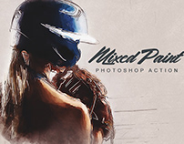 MixedPaint - Photoshop Action