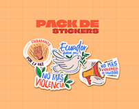 Instagram Stickers - Ecuador quiere paz