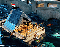 Boat Diorama