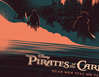 PIRATES OF THE CARIBBEAN for Disney/Poster Posse
