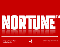 FREE | Nortune - Dynamic Display Font