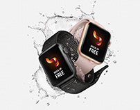 Free Apple Watch Mock-up