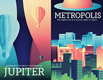 Jupiter and Metropolis Illustration