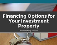 Financing An Investment Property|Norman Shelley Hernick