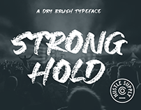 Free Font | Stronghold - A Dry Brush Font