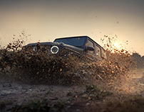 Mercedes-Benz G Class Shot for Overdrive Magazine