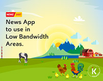 News App to use in Low Bandwidth Areas.