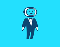 Botler.ai — Startup Mascot and visual identity