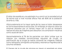folletos proyecto VRSpine