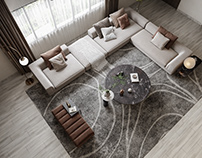 Simple Modern Livingroom