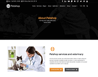 About Page - Petshop WordPress Theme