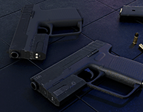 Sci-fi pistol - download