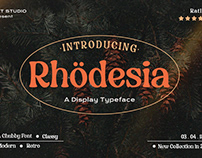 Rhodesia - Retro Serif Font