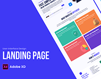 User Interface for Landing Page