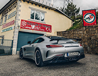 New Mercedes-AMG GT R Photoshooting