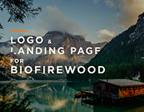 BioFirewood - Landing page