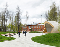 Landscape project of Kirov street and squares