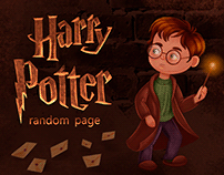 Harry Potter. Random page