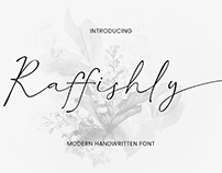 Raffishly - a Modern Script Font