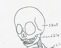 Humanoid skeleton - bunny boy