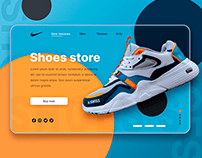 Shoes Store - Web Design UI/UX