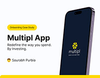 Onboarding experience case study of Multipl App