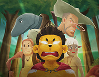 Anak-anak Hutan 2D Animation