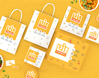 Brand & Packaging design for Food Delivery