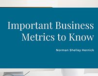 Important Business Metrics | Norman Shelley Hernick
