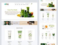 Organic Shopify Online Store Design