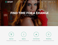 Home - Sport Agency - Sport WordPress Theme