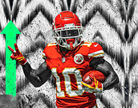 Tyreek Hill Motion Graphic