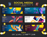Social media web and cover banner's