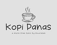 Kopi Panas free font for commercial use
