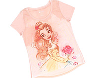 Disney Store Art of Belle & Products