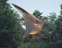 "Birdie"Bamboo Villa