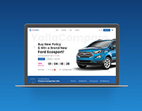YallaCompare Car Insurance Web Design | Free Download