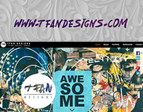 TFAN DESIGNS WEBSITE