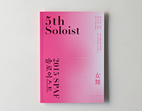 2015 SPAF SOLOIST BROCHURE DESIGN