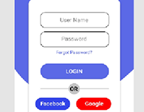 Log In page Ui Design
for iphone 13