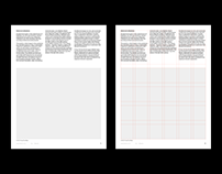 Letter Presentation Grid System for InDesign | Portrait